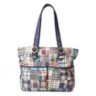 Donna Sharp Elaina Quilted Patchwork Tote, Women's, Piper