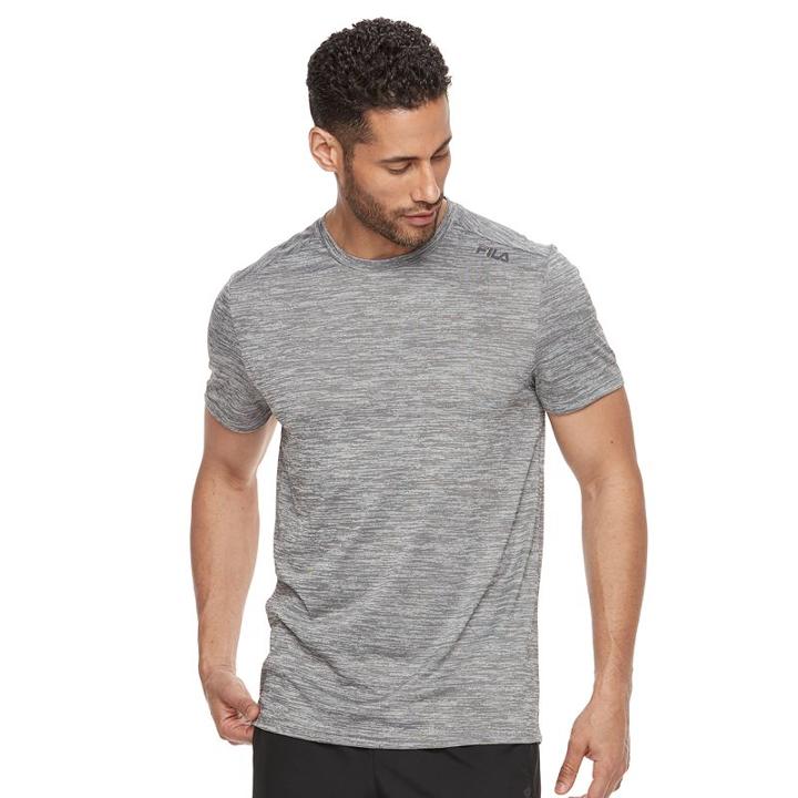 Men's Fila Sport&reg; Trudry Tee, Size: Small, Light Grey