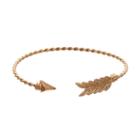 Mudd&reg; Twisted Arrow Cuff Bracelet, Women's, Gold