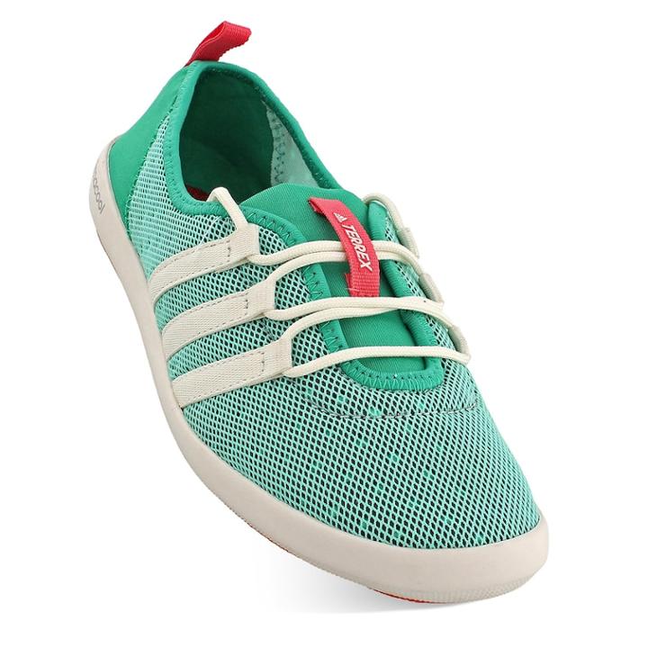 Adidas Outdoor Terrex Climacool Boat Sleek Women's Water Shoes, Size: 10.5, Med Green
