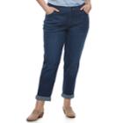 Plus Size Just My Size Boyfriend Jeans, Women's, Size: 16 - Regular, Blue