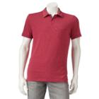 Men's Levi's&reg; Sassa Solid Polo, Size: Large, Med Red