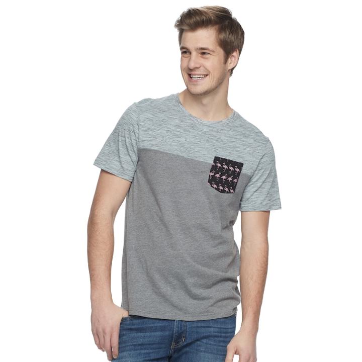 Men's Urban Pipeline&reg; Football Tee, Size: Large, Med Grey