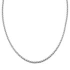 Lynx Stainless Steel Wheat Chain Necklace - 20-in, Women's, Size: 20, Grey