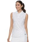 Women's Nike Essential Sleeveless Golf Polo, Size: Xl, White