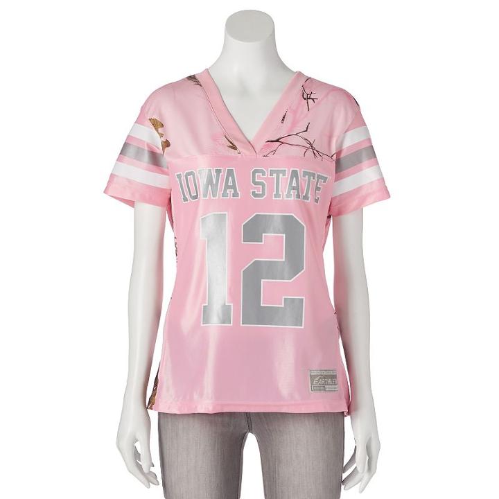 Women's Realtree Iowa State Cyclones Game Day Jersey, Size: Xl, Pink