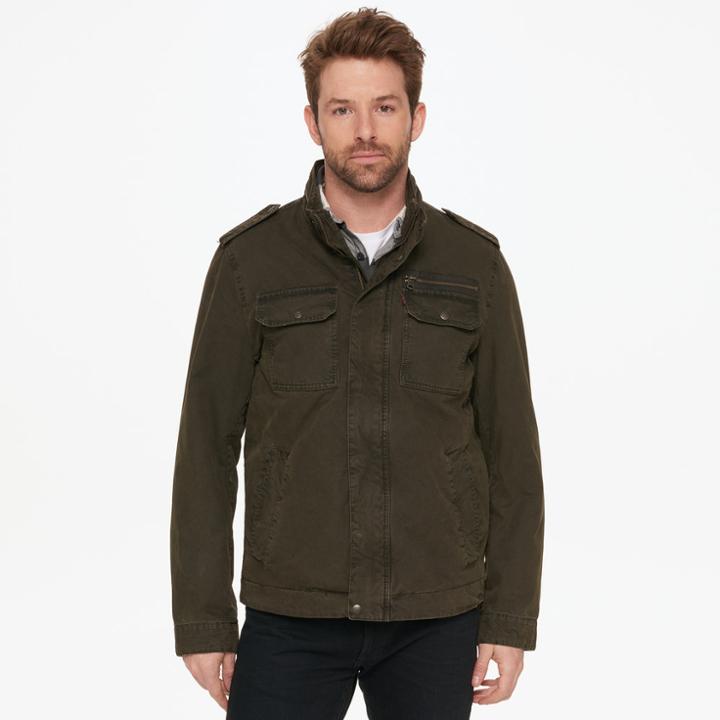 Men's Levi's Military Jacket, Size: Xxl, Med Green
