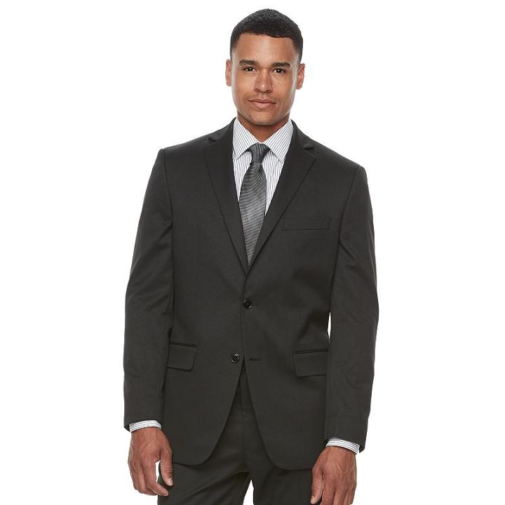 Men's Apt. 9&reg; Slim-fit Stretch Suit Jacket, Size: 40 Short, Black