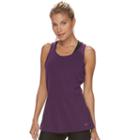Women's Nike Training Mesh Racerback Running Tank, Size: Small, Purple Oth