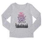 Girls 4-6x French Toast Winter Hat Tee, Size: 6x, Med Grey