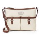 Chaps Carlene Crossbody Bag, Women's, White