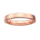 Stacks And Stones 18k Rose Gold Over Silver Stack Ring, Women's, Size: 10, Pink