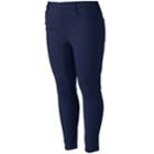Juniors' Plus Size So&reg; Color High-waist Ankle Jeggings, Teens, Size: 22 W, Dark Blue