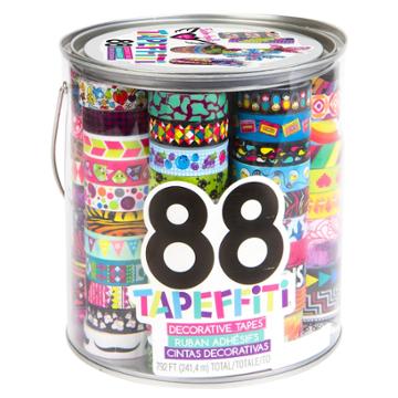 Fashion Angels 88-roll Tapeffiti Craft Tape Bucket, Girl's, Multicolor