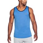 Men's Under Armour Tech Tank, Size: Large, Turquoise/blue (turq/aqua)