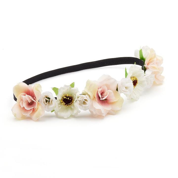 Mudd&reg; Flower Elastic Headband, Women's, Multicolor