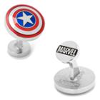 Marvel The Avengers Captain America Shield Cuff Links, Men's, Multicolor