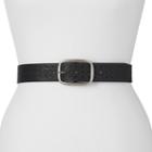 Relic Perforated Reversible Belt - Extended Size, Women's, Size: 2xl, Grey (charcoal)