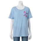 Juniors' Barbie 59 Graphic Tee, Girl's, Size: Small, Light Blue