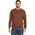 Big & Tall Arrow Classic-fit Sueded Fleece Crewneck Sweater, Men's, Size: 3xb, Red/coppr (rust/coppr)
