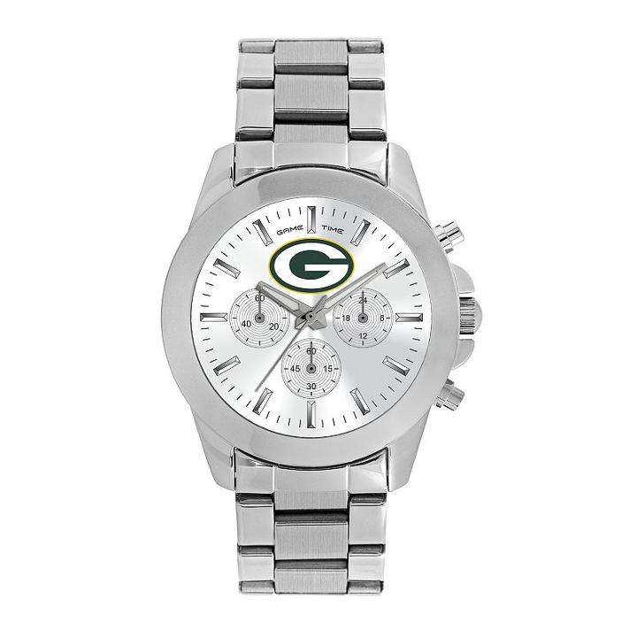 Women's Game Time Green Bay Packers Knockout Watch, Silver