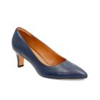 Clarks Crewso Wick Women's Pumps, Size: Medium (7), Blue (navy)