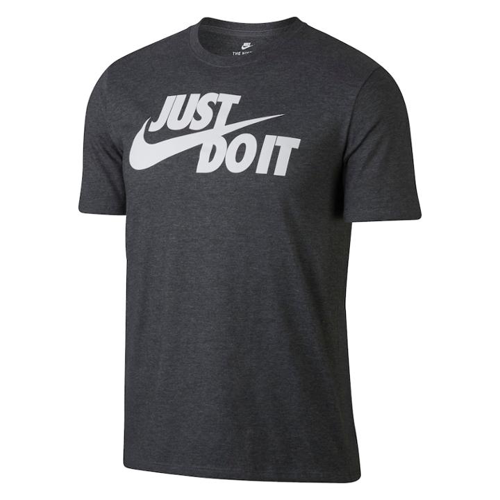 Men's Nike Just Do It Tee, Size: Medium, Grey