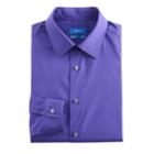 Men's Apt. 9&reg; Premier Flex Extra-slim Fit Flex Collar Dress Shirt, Size: 15-32/33, Med Purple