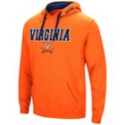 Men's Virginia Cavaliers Pullover Fleece Hoodie, Size: Small, Blue (navy)