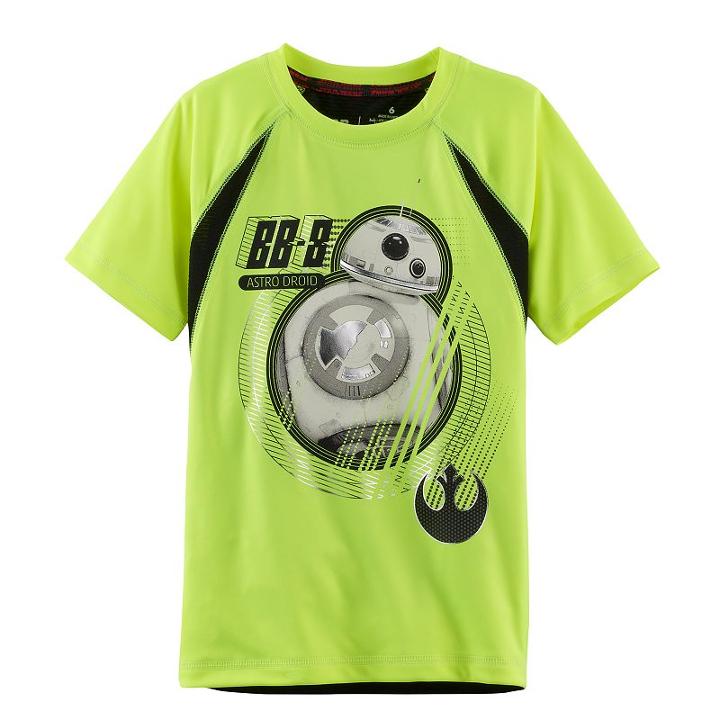 Boys 4-7x Star Wars A Collection For Kohl's Bb-8 Metallic Sporty Graphic Tee, Boy's, Size: 4, Brt Yellow