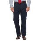 Big & Tall Croft & Barrow&reg; Classic-fit Stretch Flannel-lined 5-pocket Pants, Men's, Size: 48x29, Blue (navy)