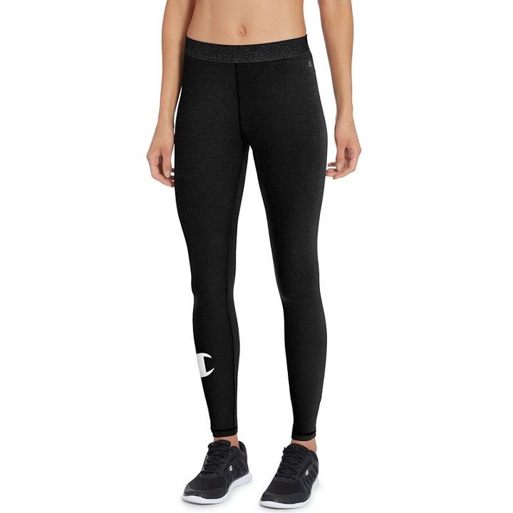 Women's Champion Yoga Leggings, Size: Xlrg Av/rg, Black