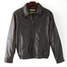 Men's Excelled Leather Bomber Jacket, Size: Large, Brown