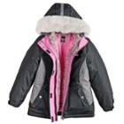 Girls 7-16 Zeroxposur Carol 3-in-1 Systems Jacket, Size: 10-12, Black