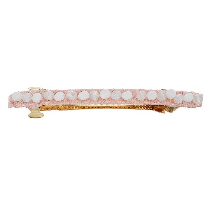 Lc Lauren Conrad Pink Beaded Barrette, Women's