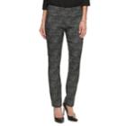 Women's Dana Buchman Slimming Midrise Pull-on Pants, Size: Large, Black