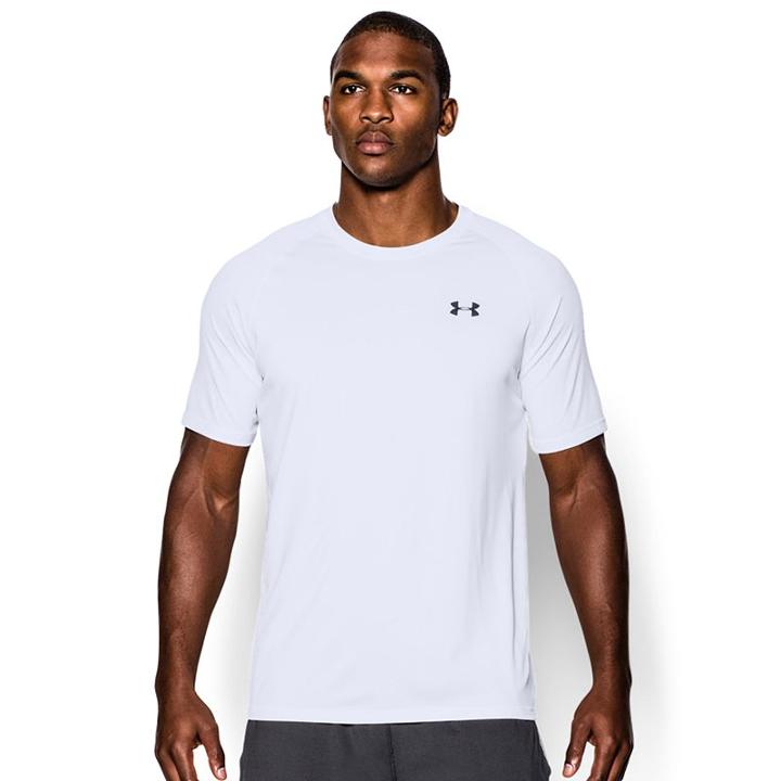 Men's Under Armour Tech Tee, Size: Medium, White