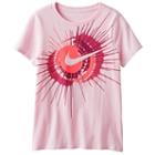 Girls 7-16 Nike Swoosh Splatter Graphic Tee, Girl's, Size: Xl, Med Red