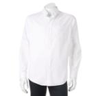 Big & Tall Croft & Barrow Classic-fit Solid Easy-care Button-down Shirt, Men's, Size: 4xb, White
