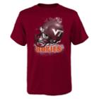 Boys 8-20 Virginia Tech Hokies Helmet Tee, Boy's, Size: L(14/16), Red