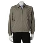 Men's Towne By London Fog Microfiber Golf Jacket, Size: Xl, Green