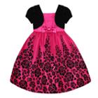 Girls 7-16 American Princess Mock Bolero Floral Dress, Girl's, Size: 14, Pink Other