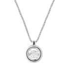 Forever Classic Sterling Silver 1/5 Carat T.w. Lab-created Moissanite Pendant, Women's, Size: 18, White