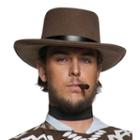 Adult Western Cowboy Costume Hat, Men's, Brown