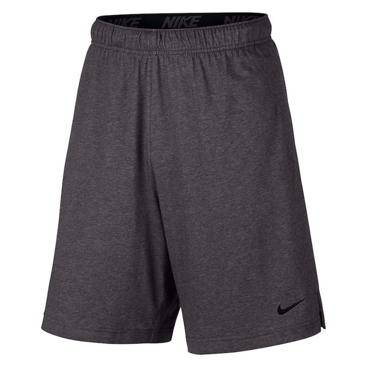Men's Nike Dri-fit Cotton Shorts, Size: Large, Med Grey