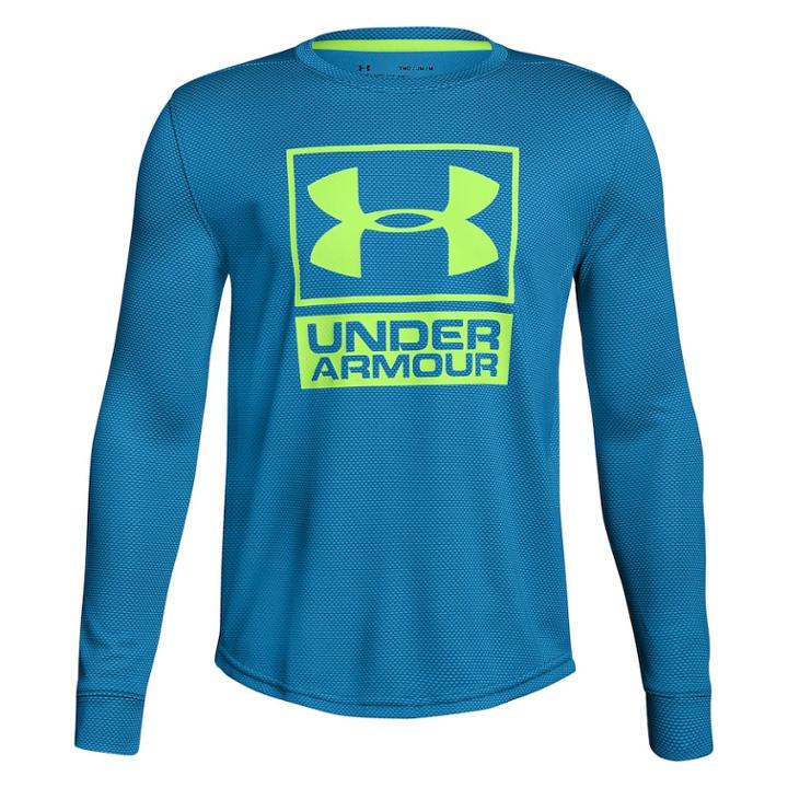 Boys 8-20 Under Armour Textured Tech Top, Size: Large, Orange Oth