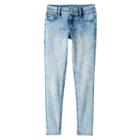 Girls 7-16 & Plus Size Mudd&reg; Extreme Wash Jeggings, Girl's, Size: 8, Blue Other