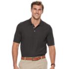 Big & Tall Croft & Barrow&reg; Classic-fit Easy-care Performance Pique Polo, Men's, Size: 3xl Tall, Dark Grey