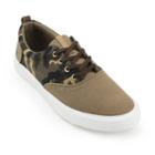 Xray Camo Men's Sneakers, Size: Medium (7.5), Beig/green (beig/khaki)