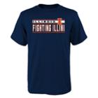 Boys' 4-18 Illinois Fighting Illini Regeneration Tee, Size: 8-10, Dark Blue